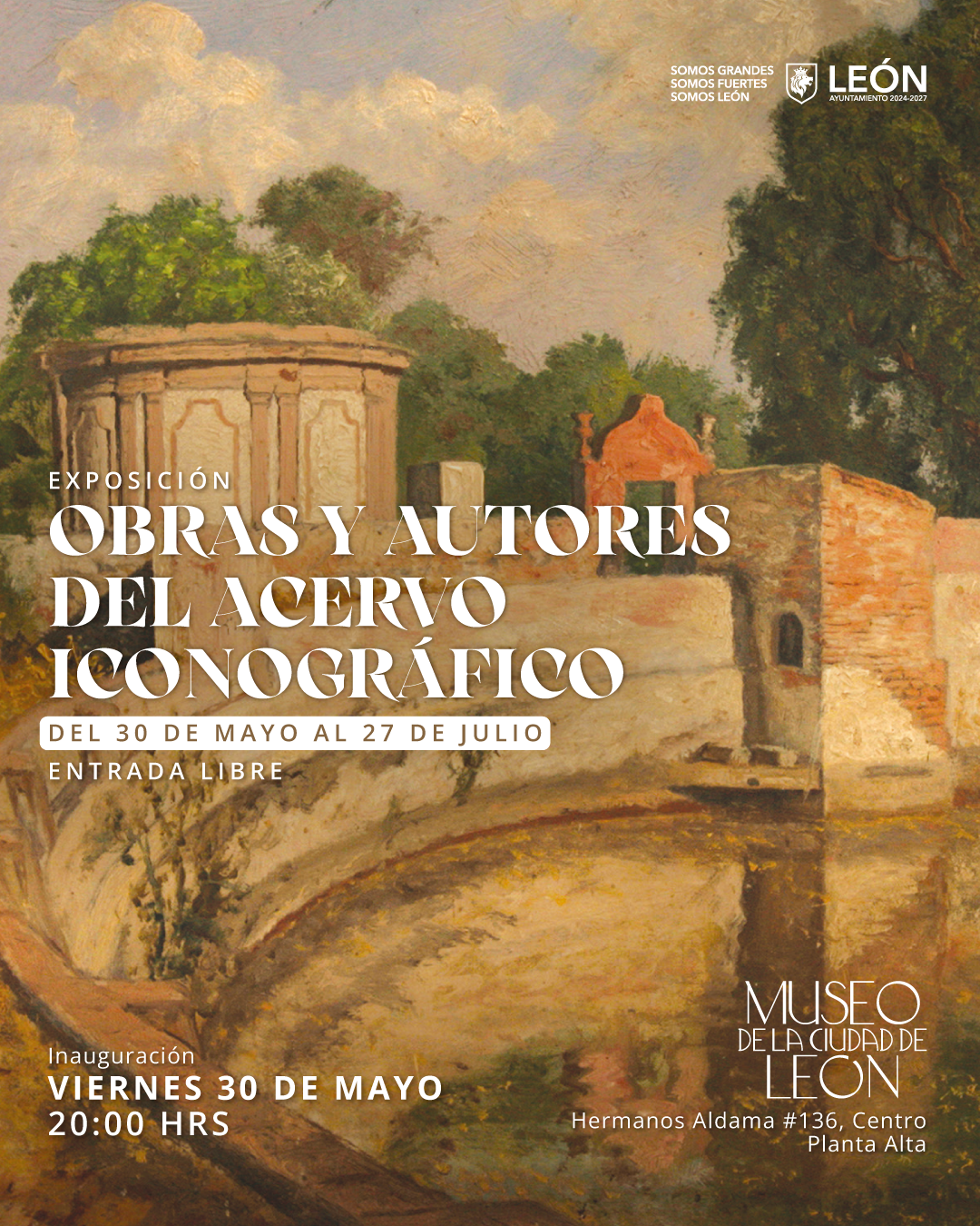 Obras y autores del acervo iconográfico